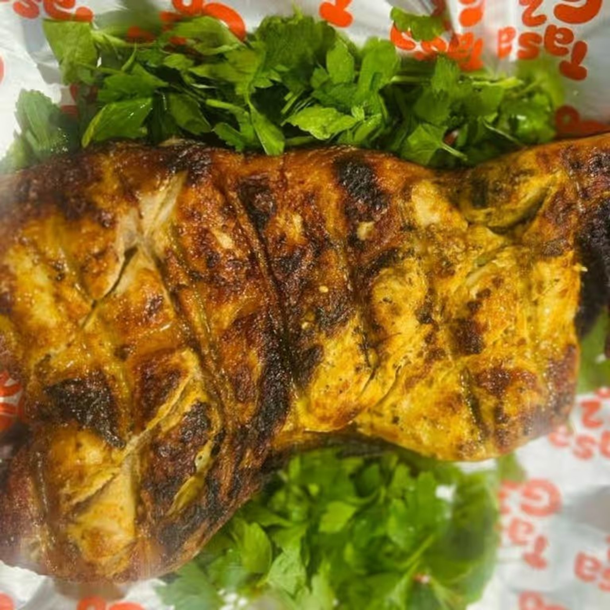 Half Charcoal Grilled Chicken - نص فرخة مشوية علي الفحم