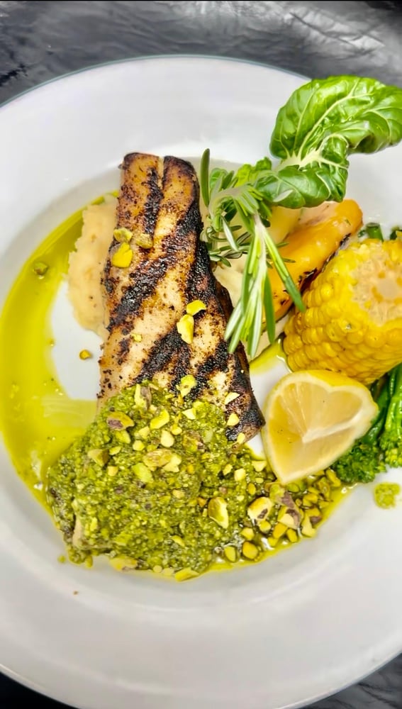 Grilled Swordfish Steak