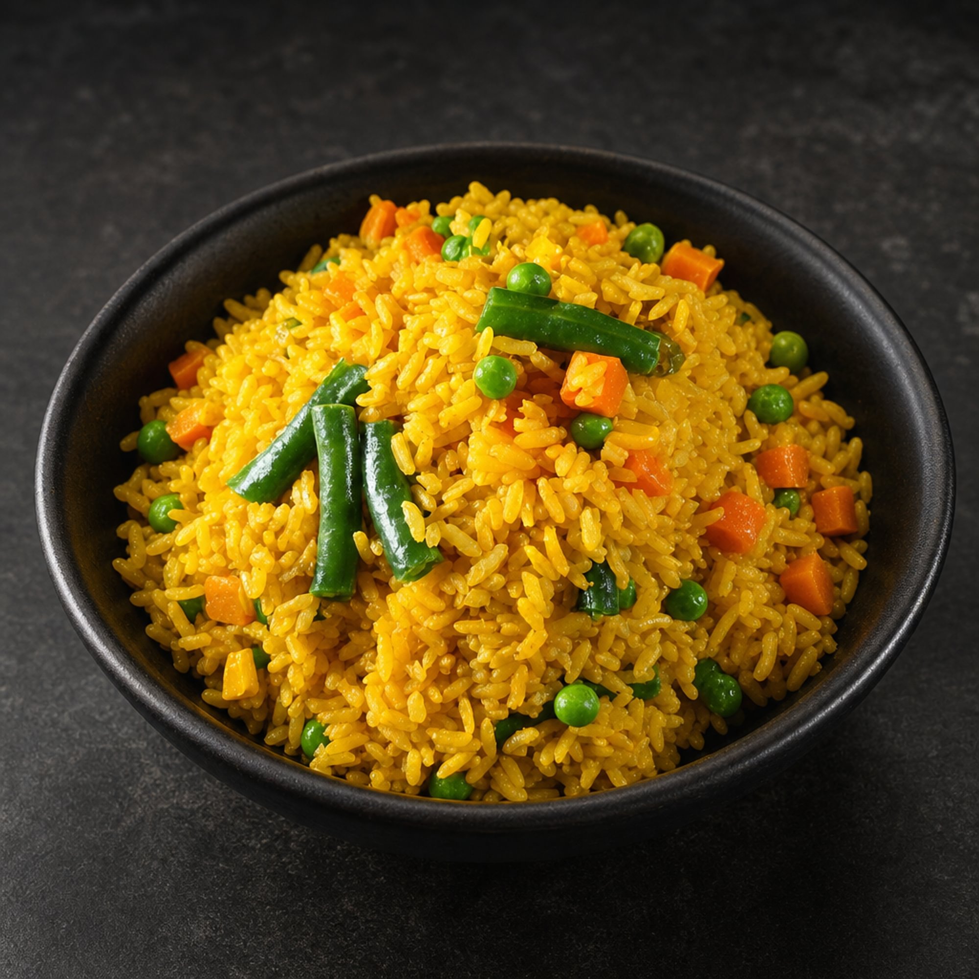 Yellow Rice With Veggies