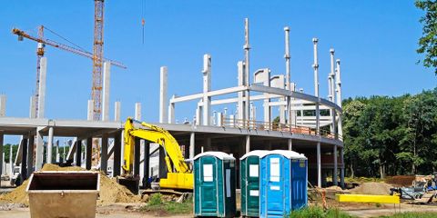 3 Top Benefits of Construction Site Portable Toilets