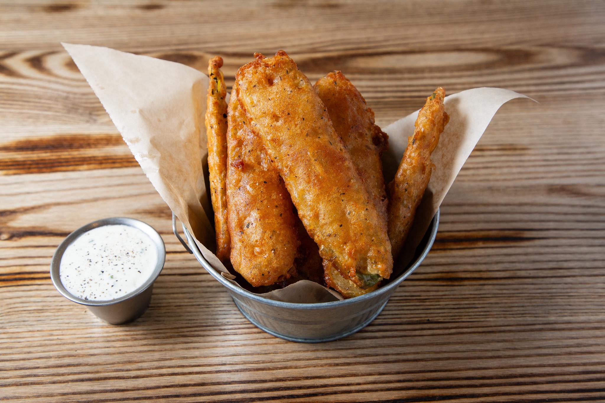 Jumbo Beer-Battered Pickles
