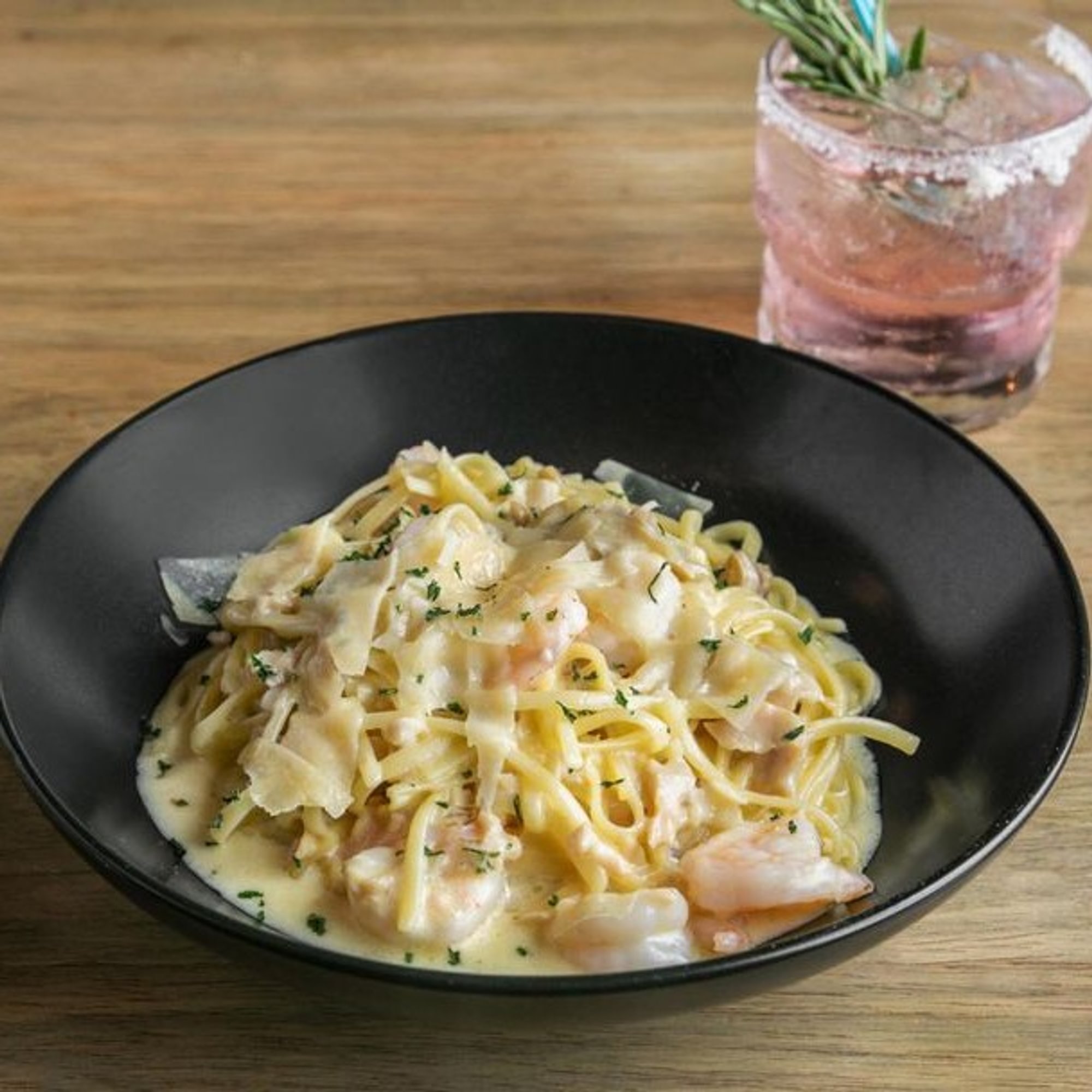 Shrimp and Clam Linguini