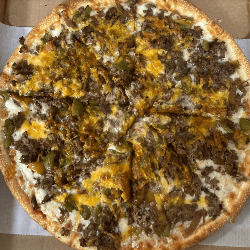 The Ultimate Steak Bomb Pizza