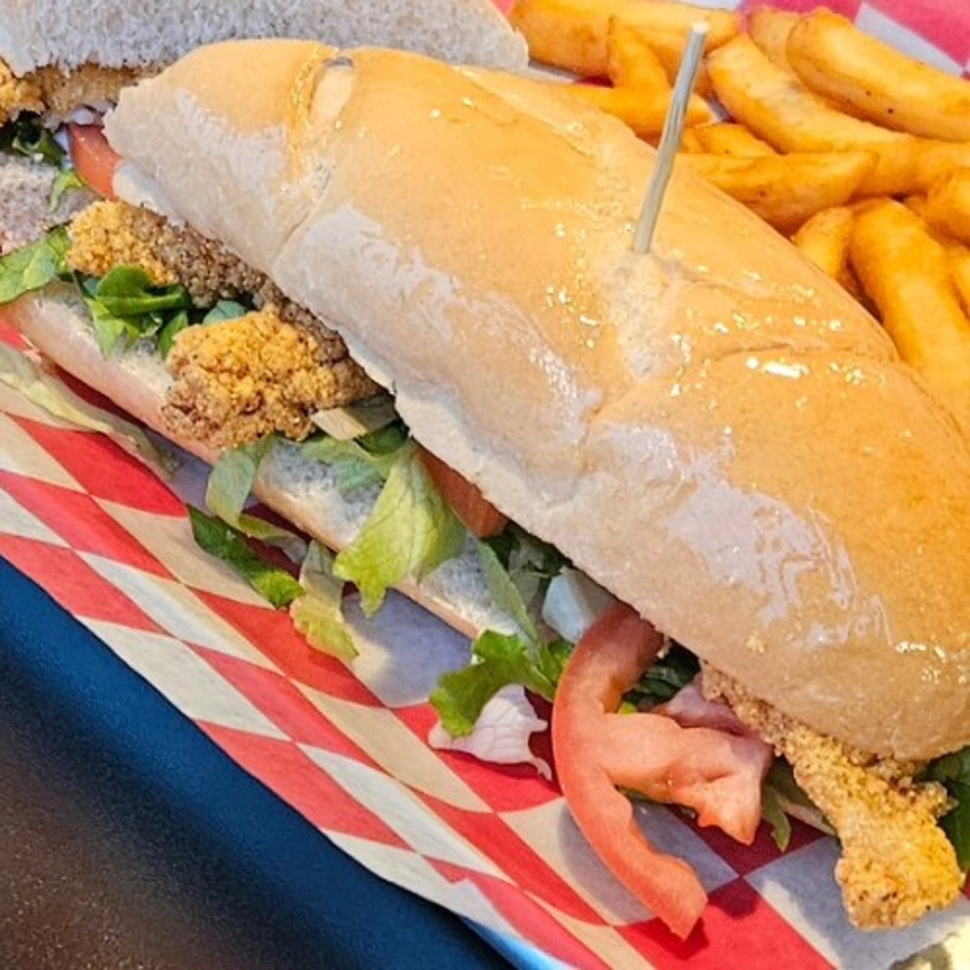 9" Catfish Po-Boy
