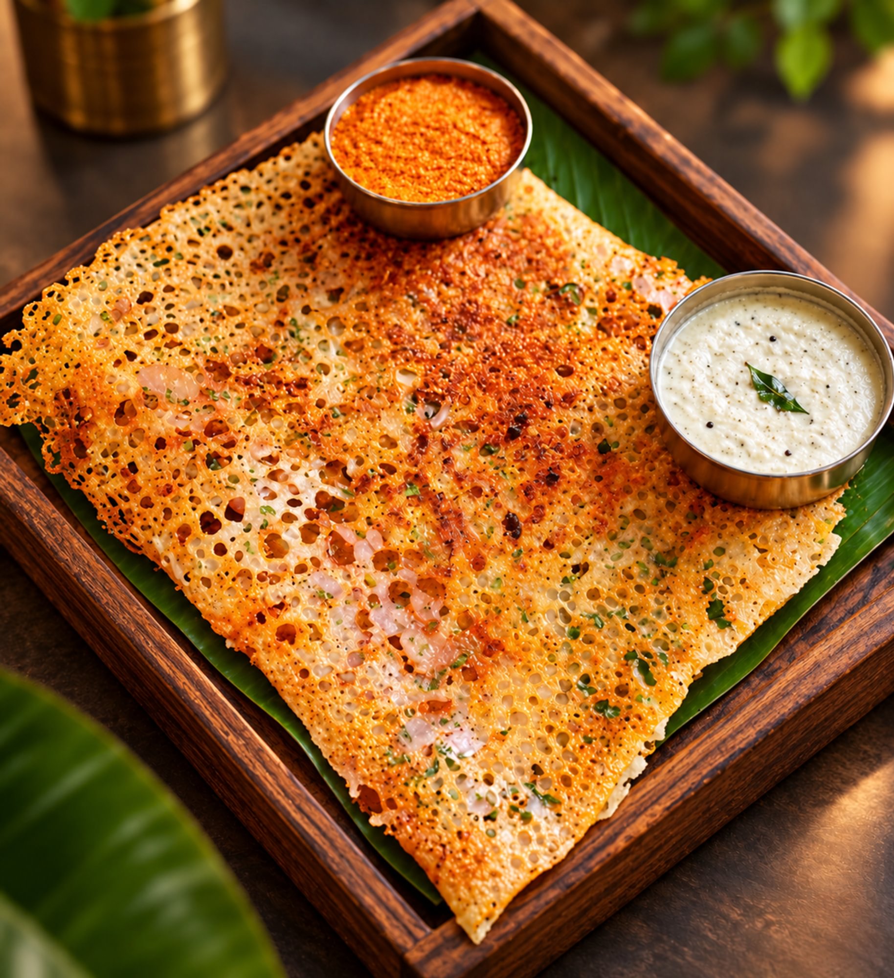 Onion Rava Dosa