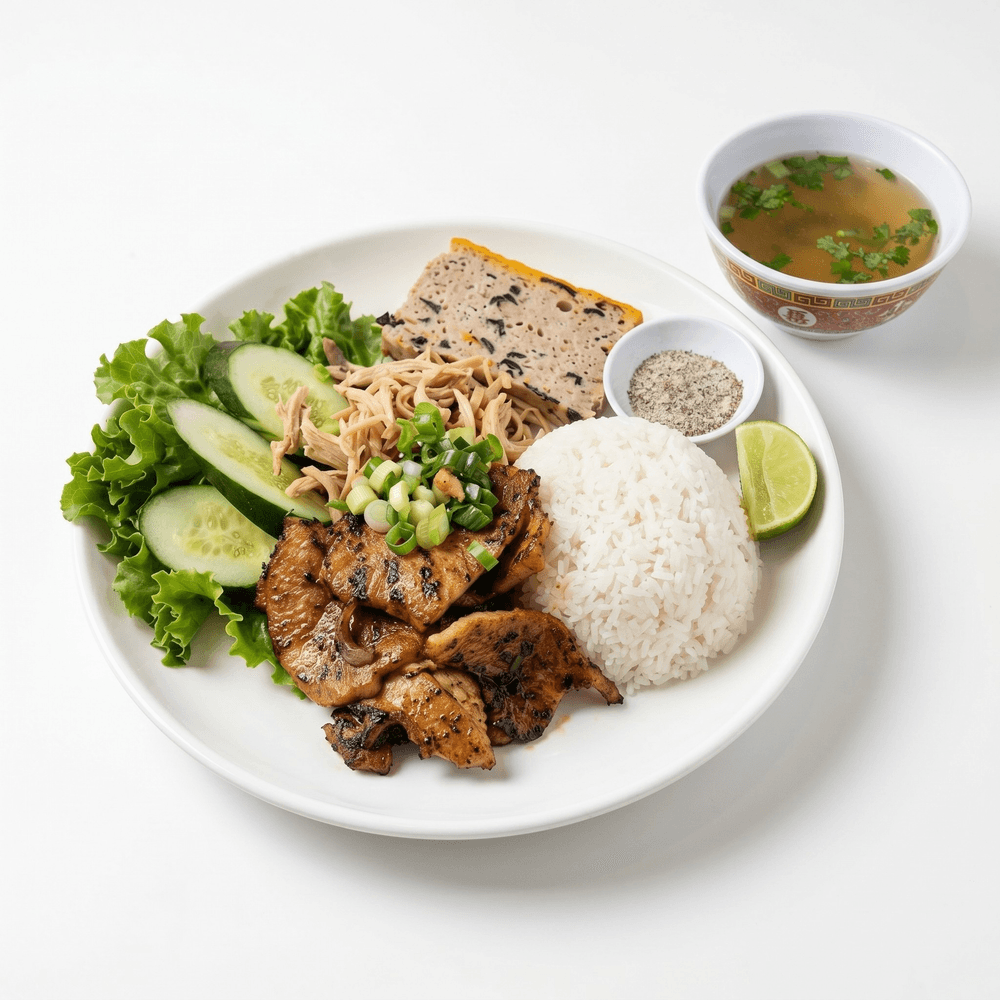 Cơm Tấm Bì Chả Thịt Nướng