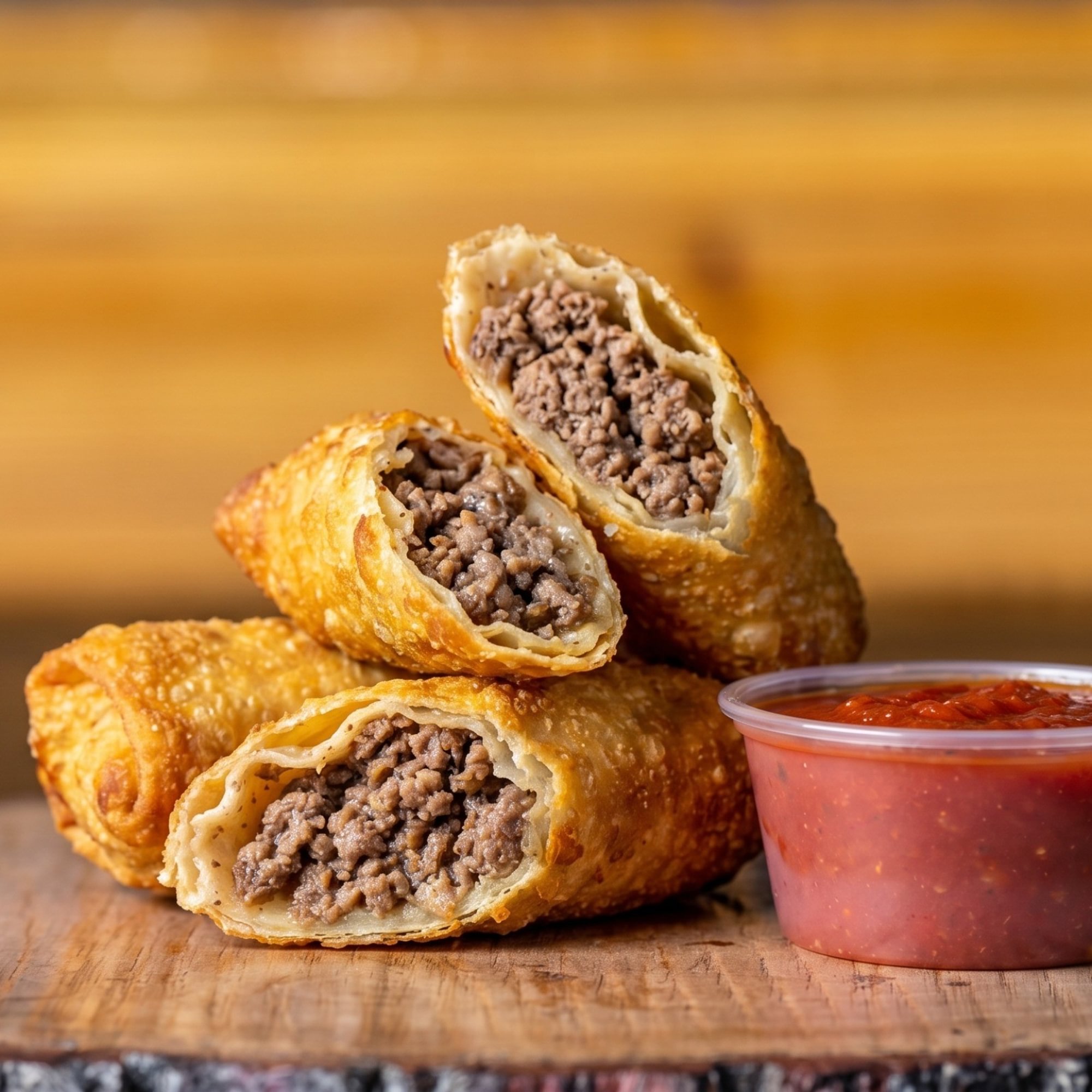 Italian Beef Egg Roll (2 Rolls)