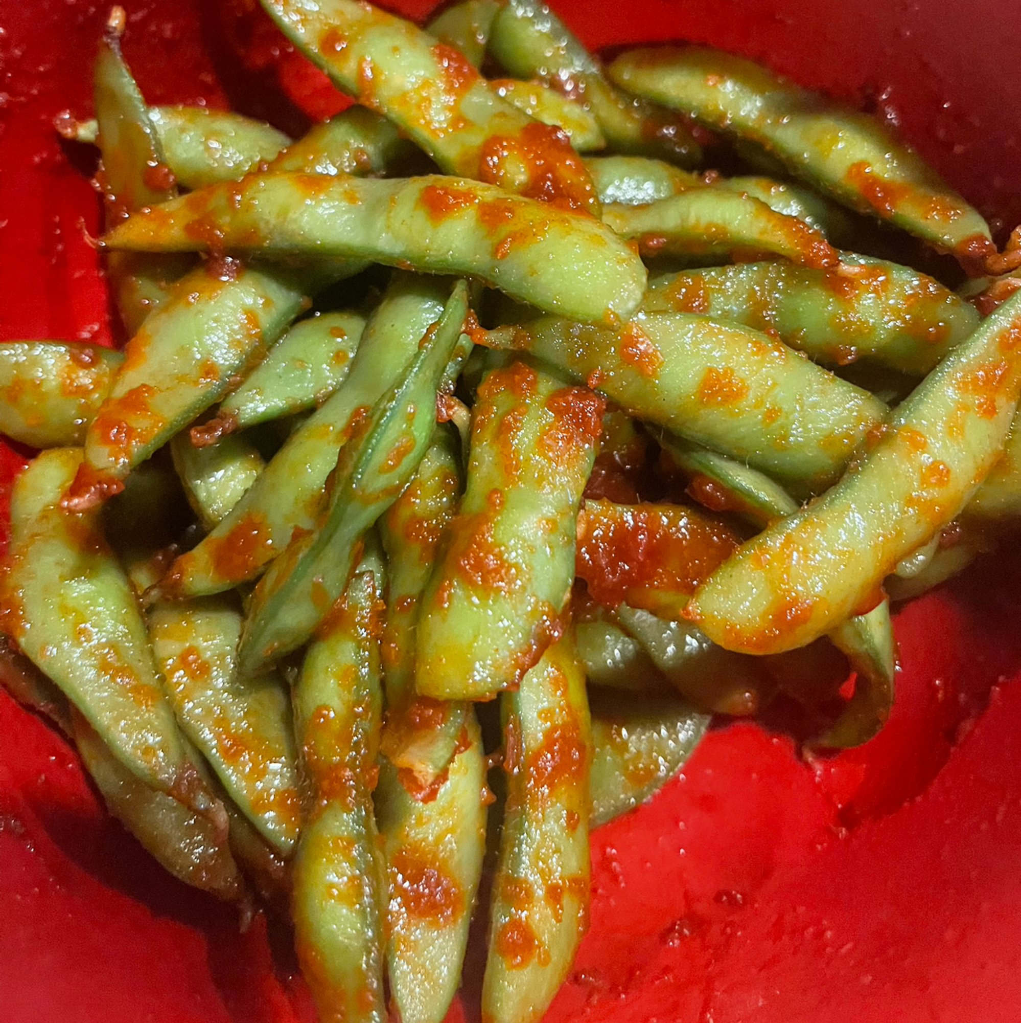 Spicy Edamame