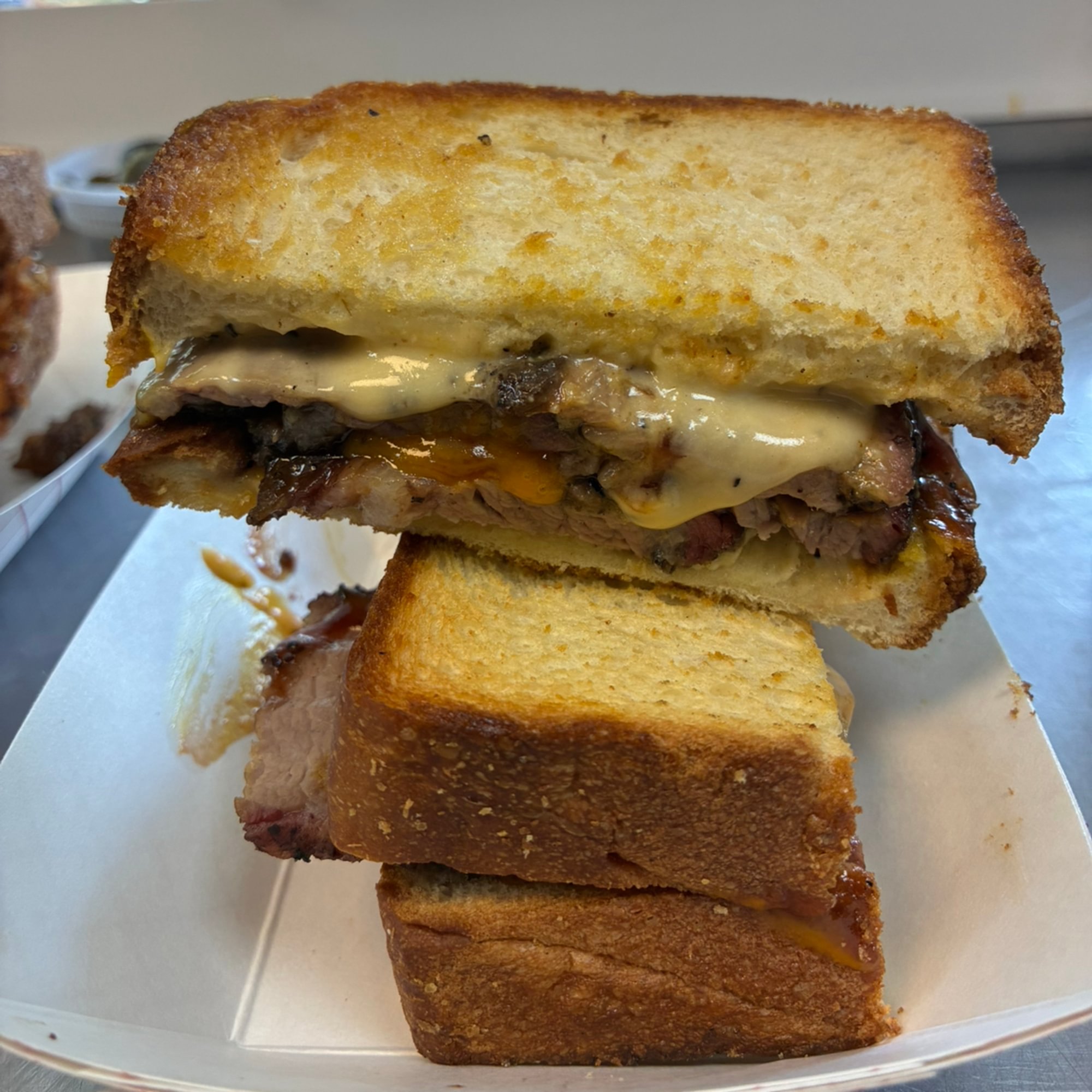 Brisket Melt Sandwich