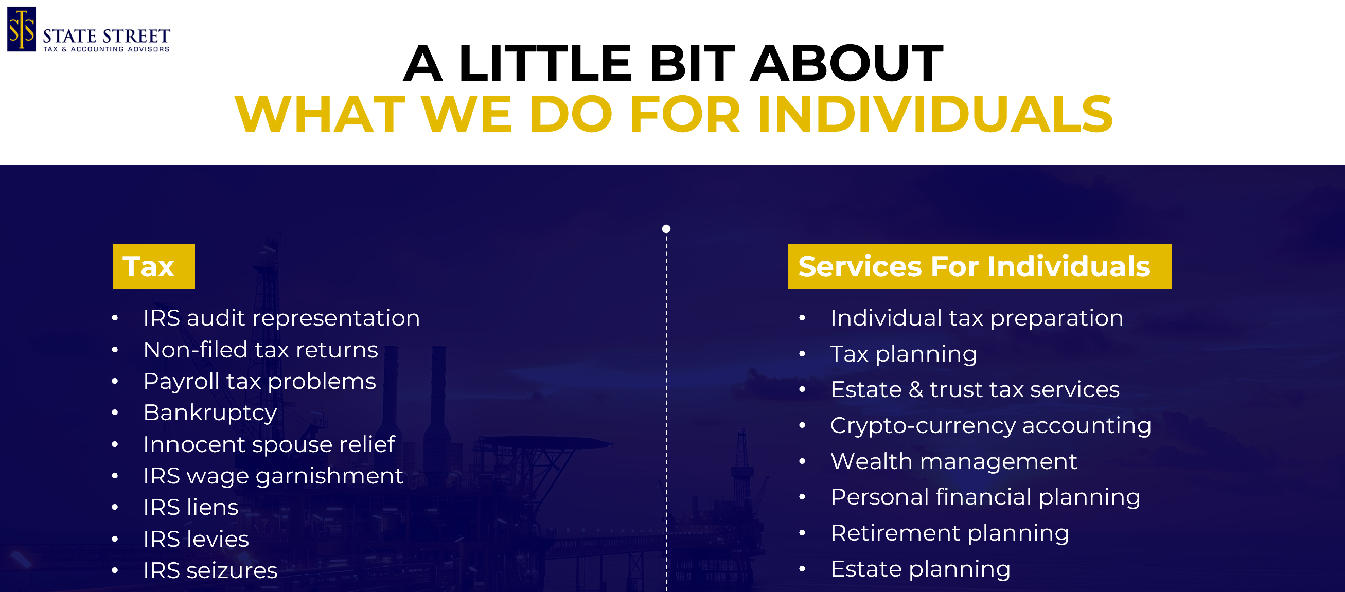 State Street Tax and Accounting Advisors Image