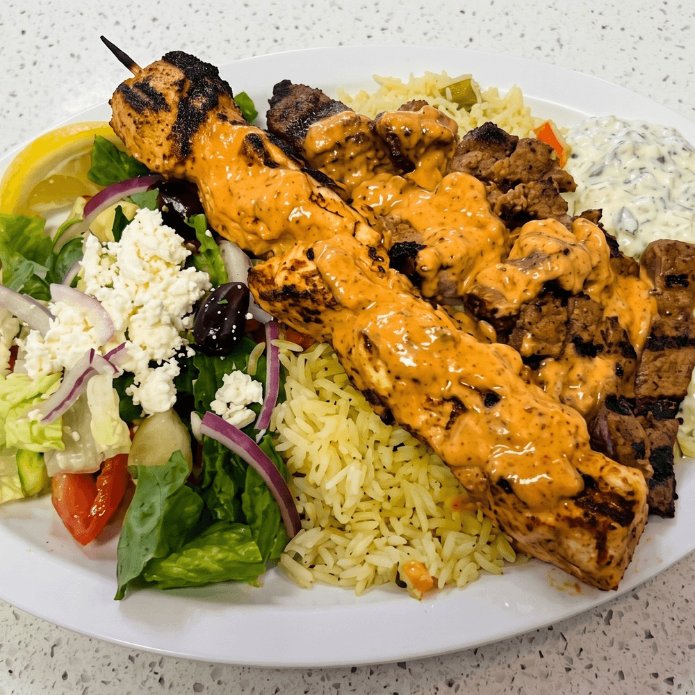 Chicken & Steak Combo Plate