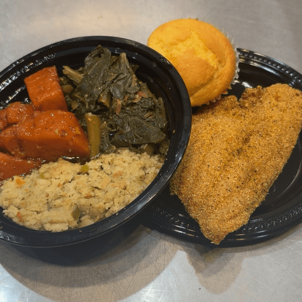 Soul food platter