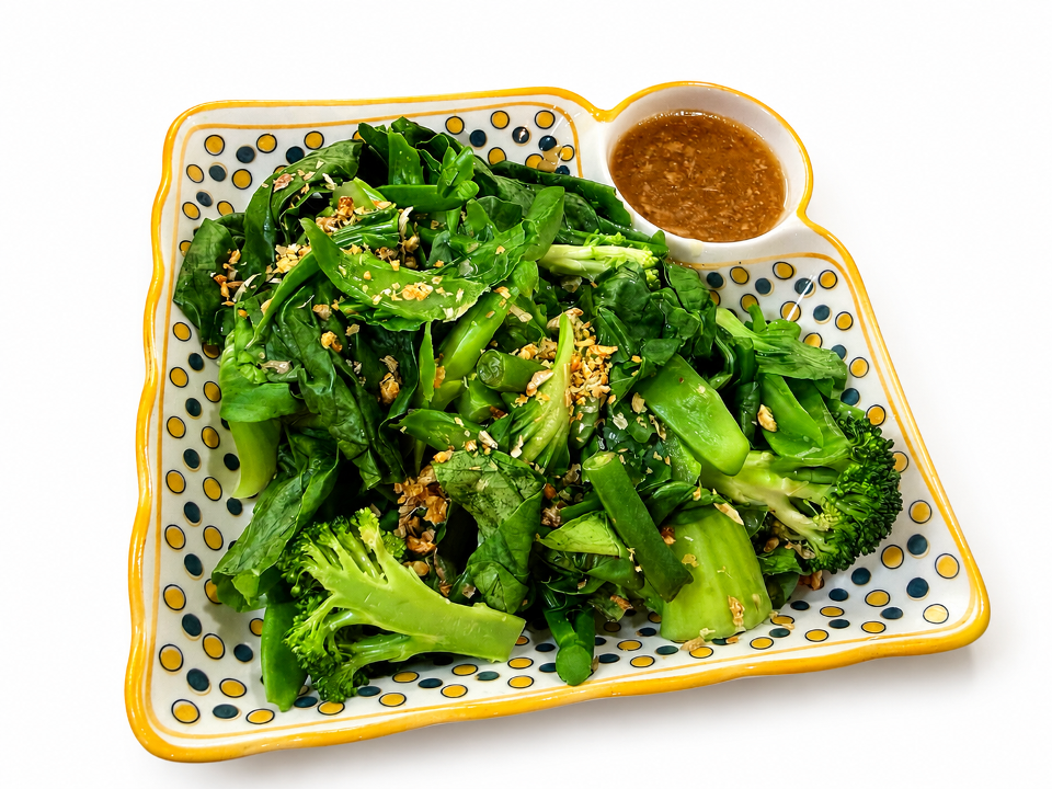 Steamed Mixed Greens
