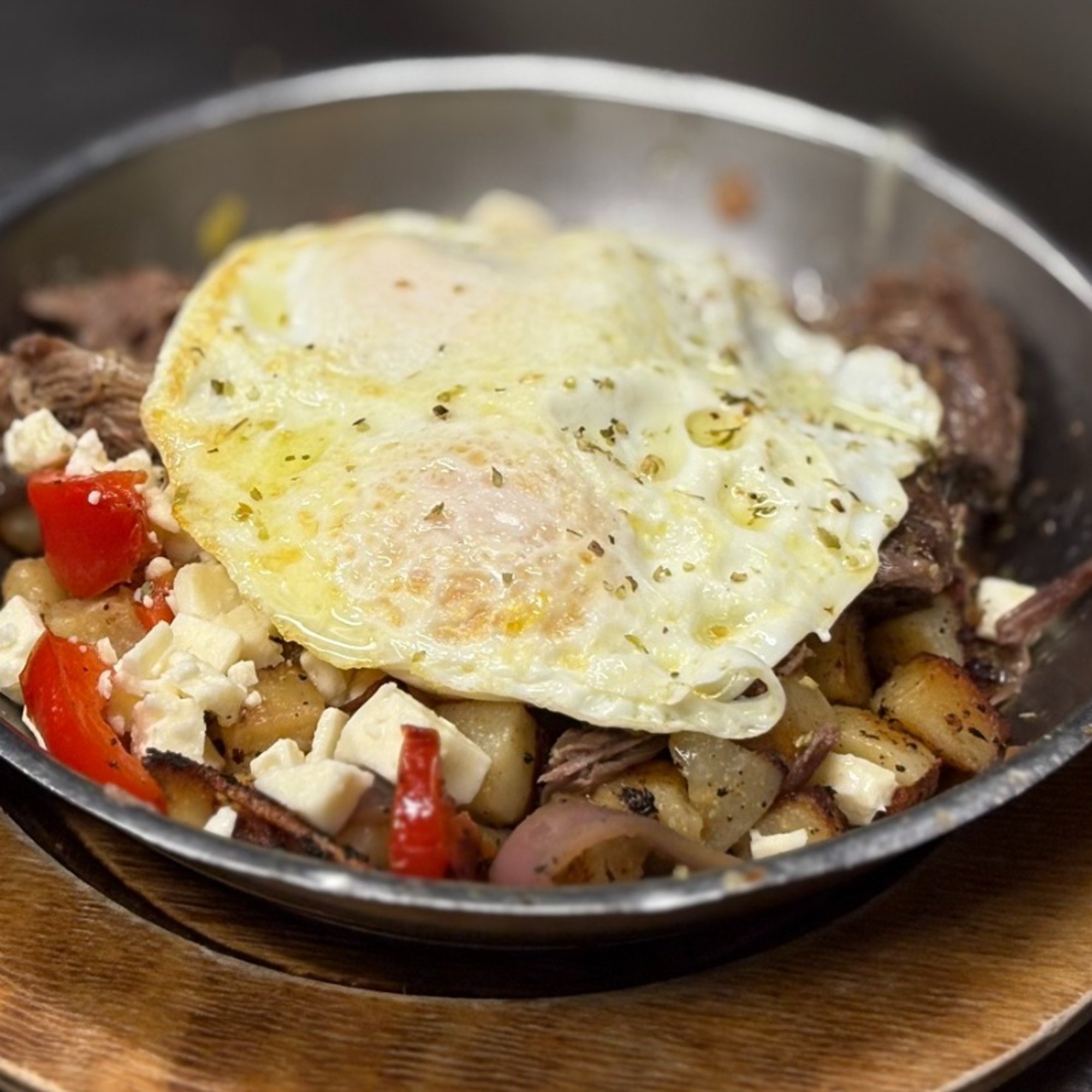 Yiayia's Lamb Skillet