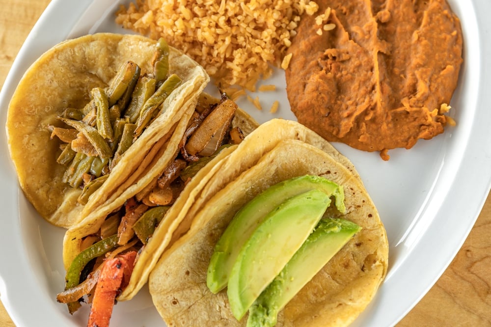 Veggie Taco Trio D#25