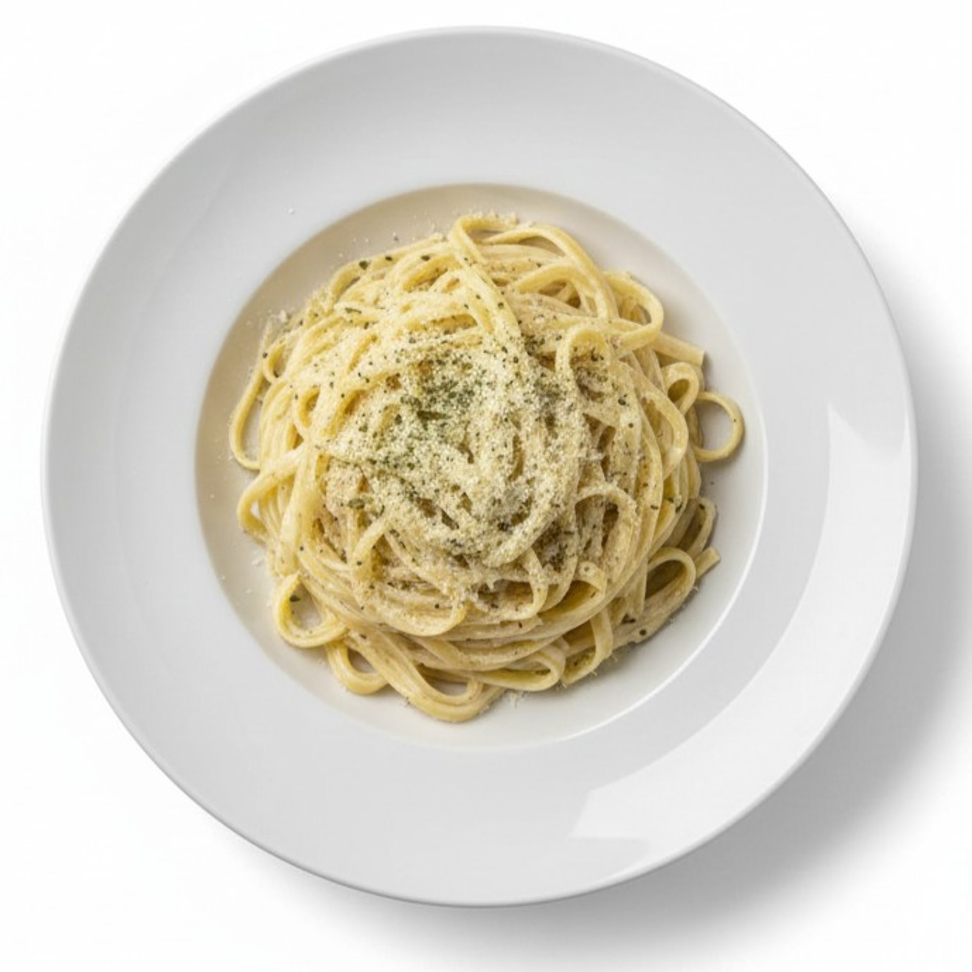 Fettuccini with Alfredo Sauce