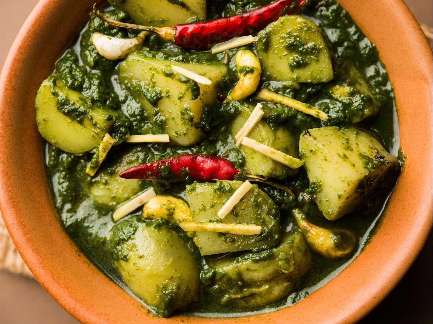 Aloo Palak