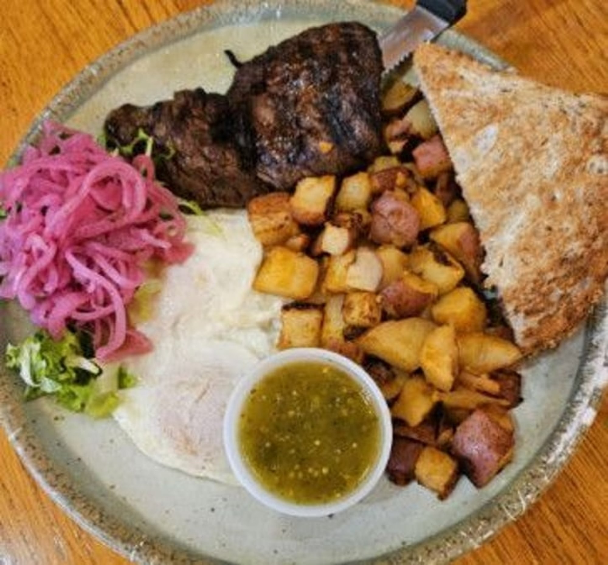 Two Eggs and Skirt Steak