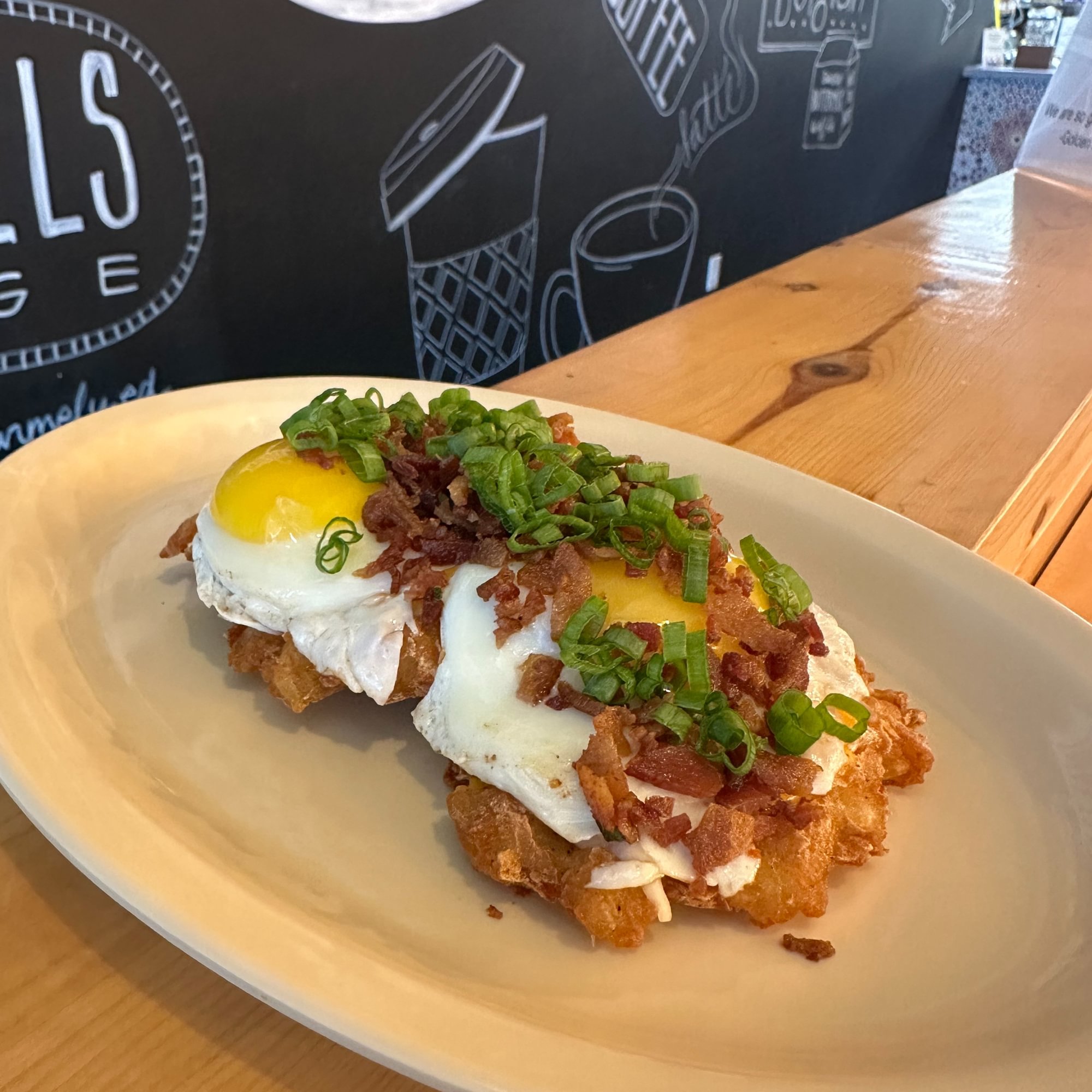 Loaded Waffle Browns