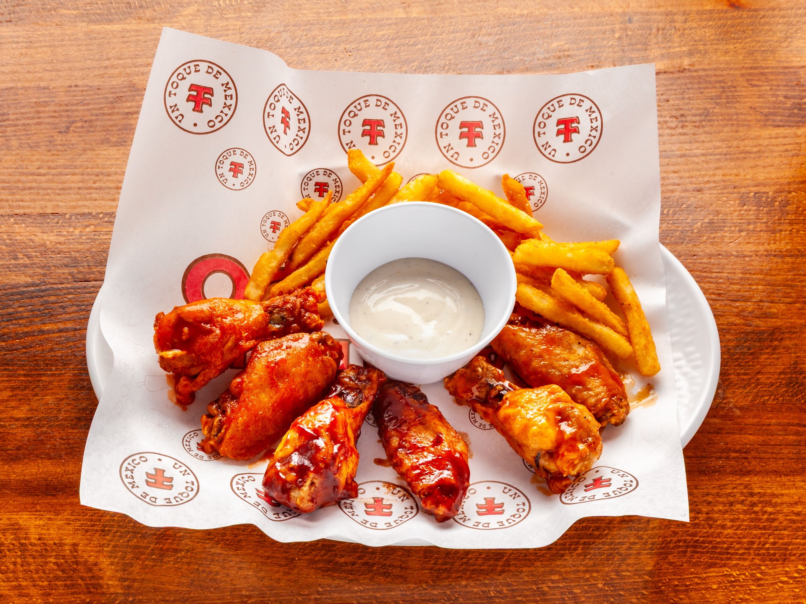 8 Pc W/Fries