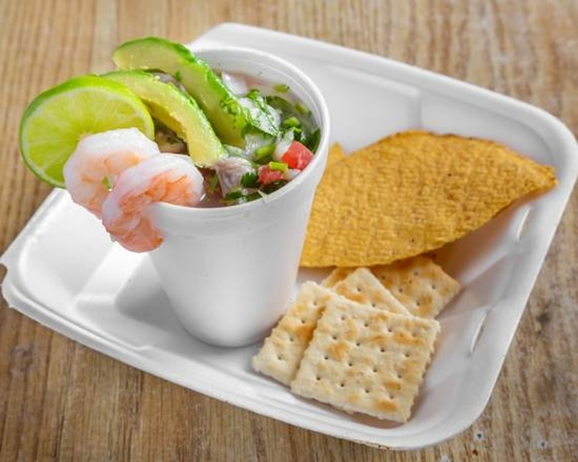 Ceviche Tostadas (Tostadas De Ceviche)