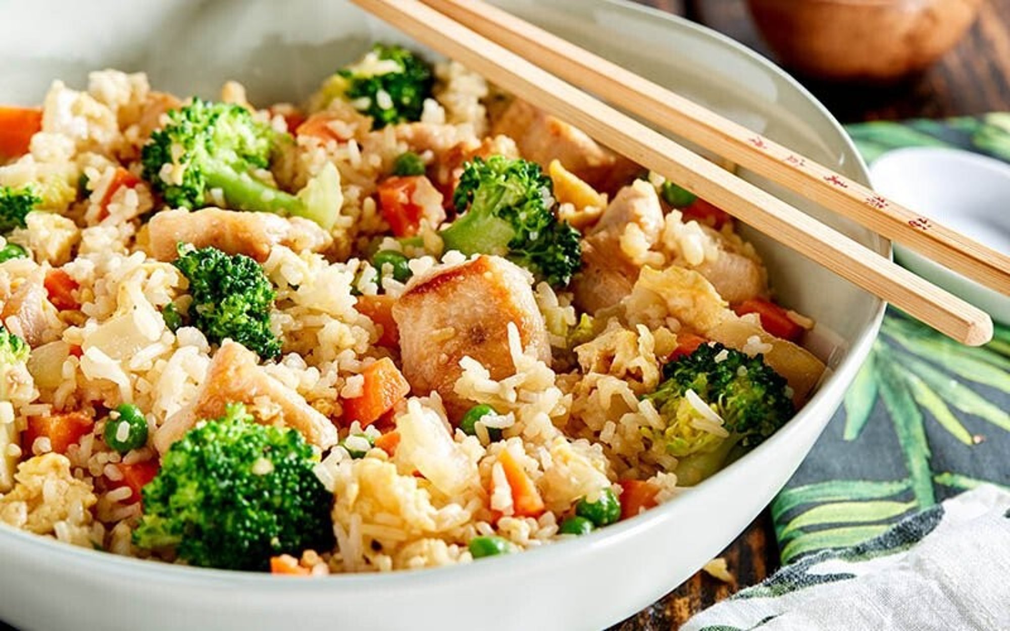 WOK FRIED RICE (CHICKEN)