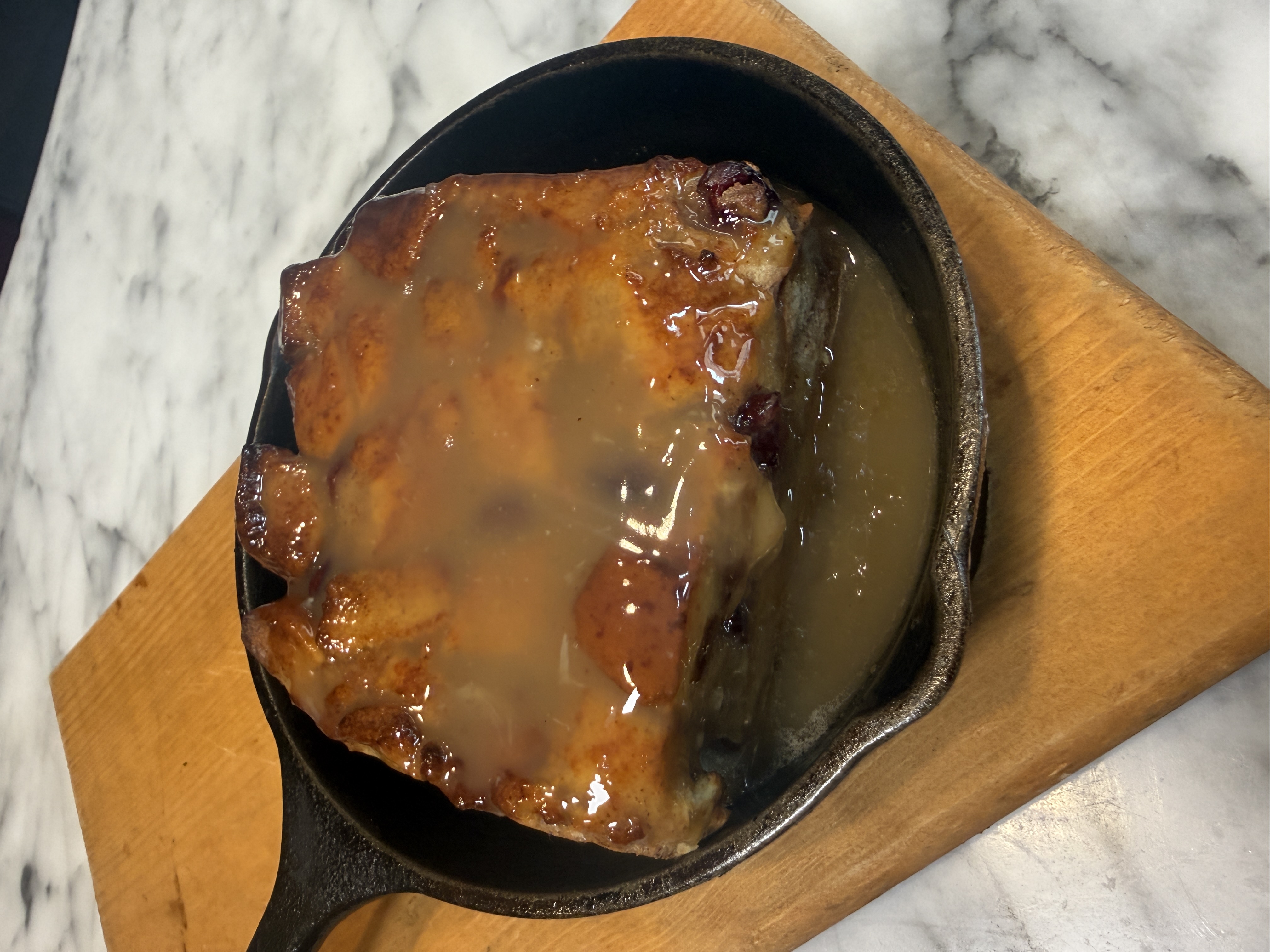 MAPLE BREAD PUDDING