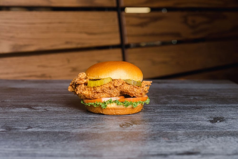 Crispy Chicken Sandwich Deluxe