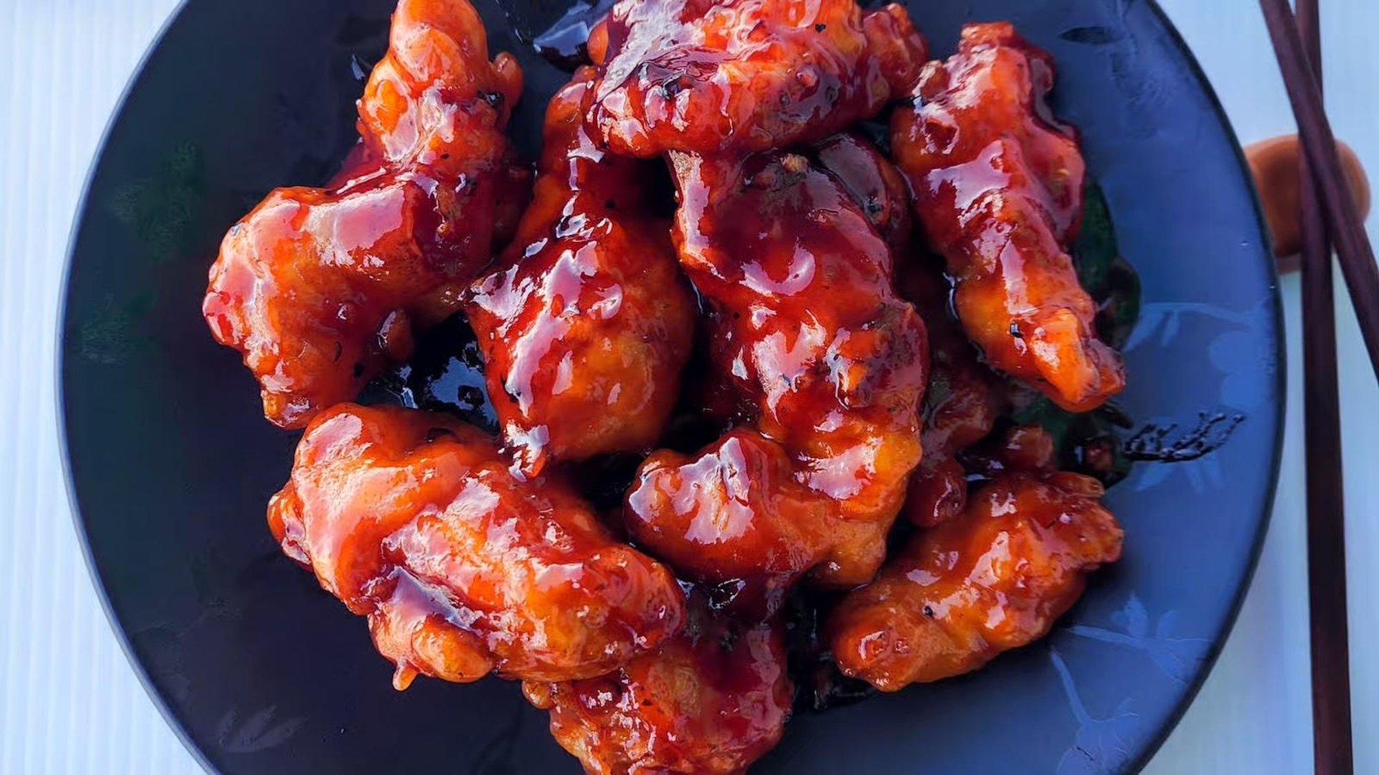 Crispy Chicken in Sweet Chili Sauce (gf)