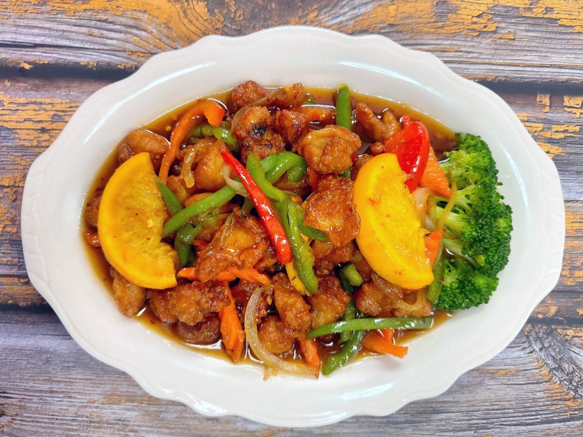 ORANGE CHICKEN