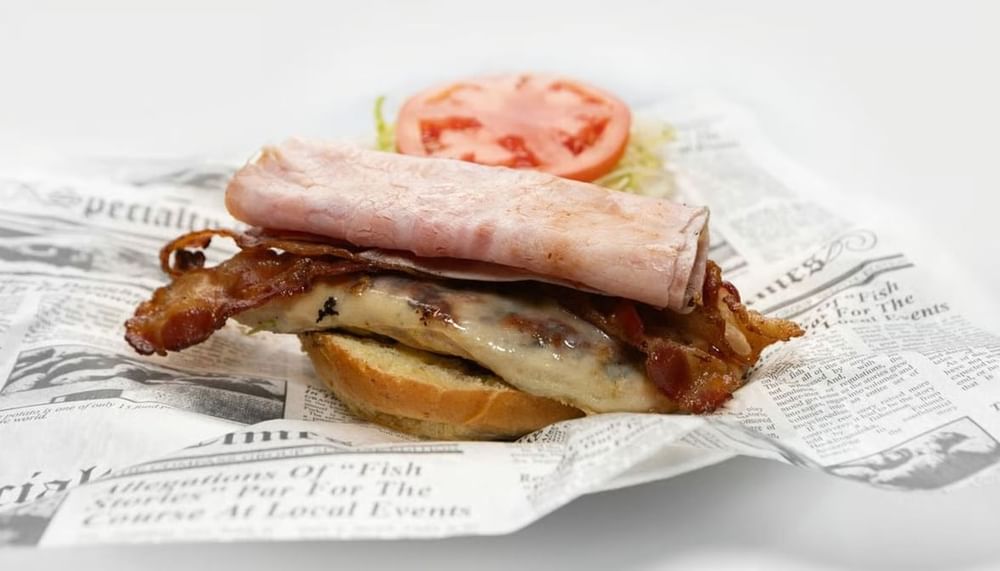 #26 Cordon Bleu Burger