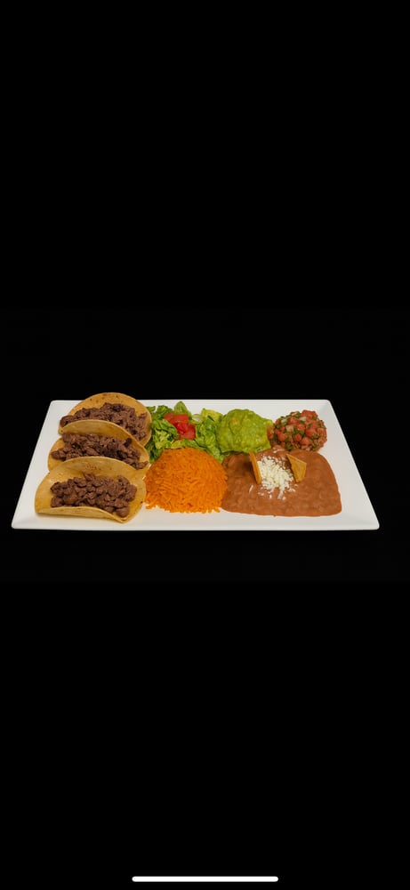Taco Plate Asada