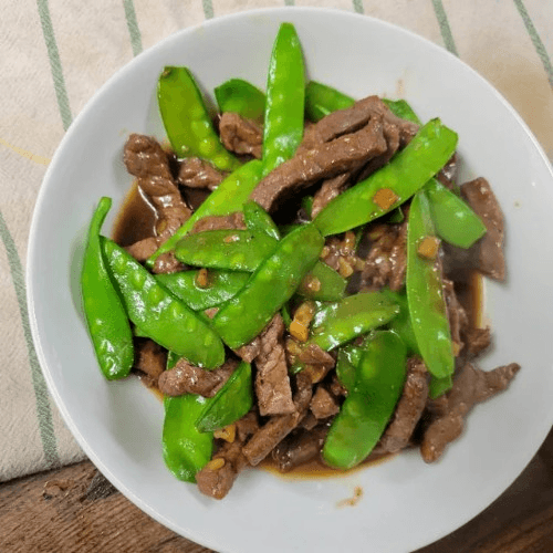 Sugar Pea Beef