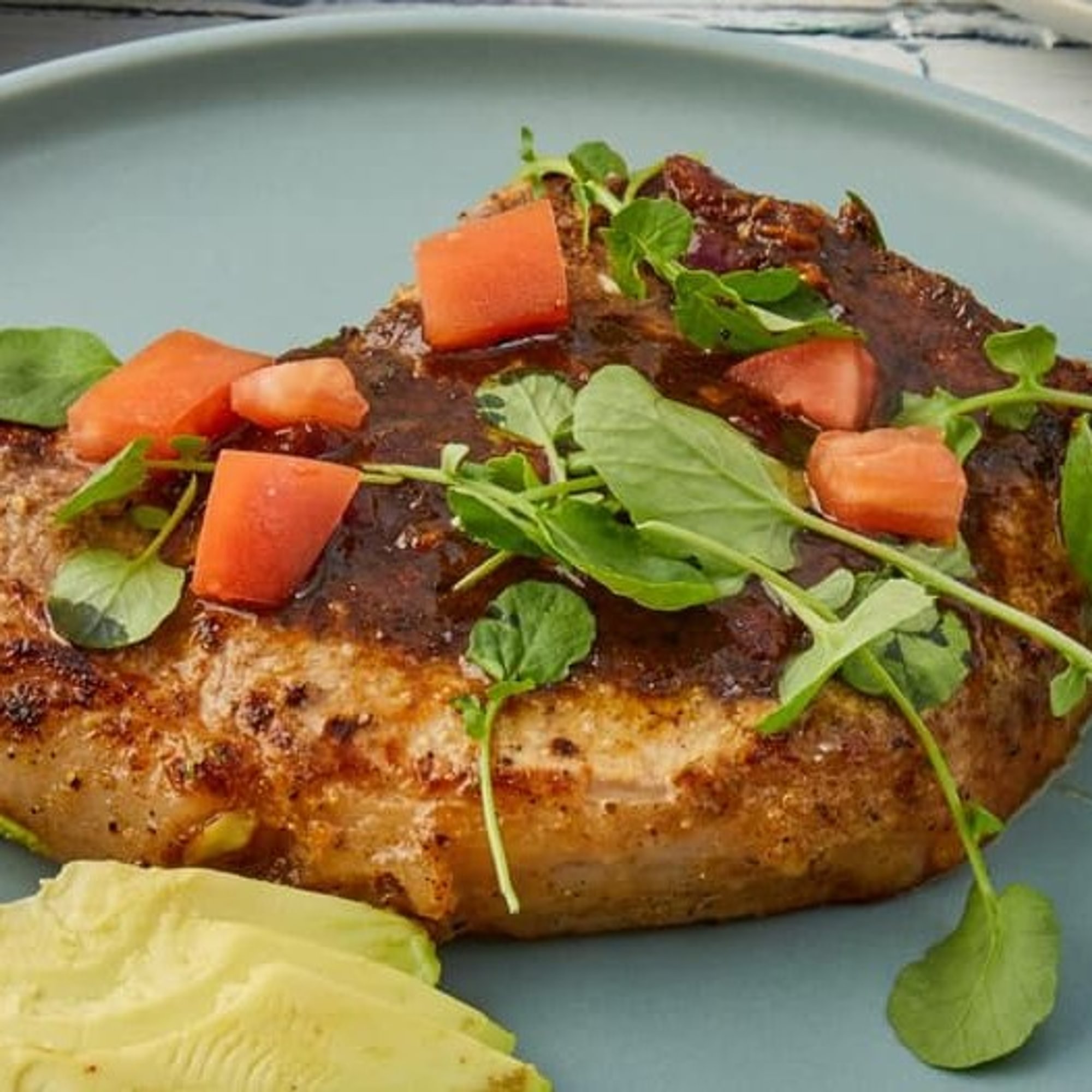 Mojo-infused Pork Chop