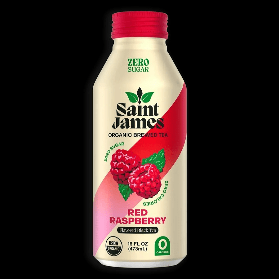 Saint James Organic Brewed Tea Red Raspberry
