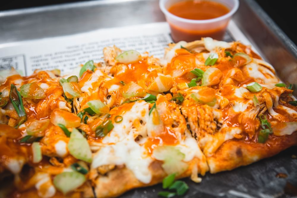 Buffalo Chicken Flatbread