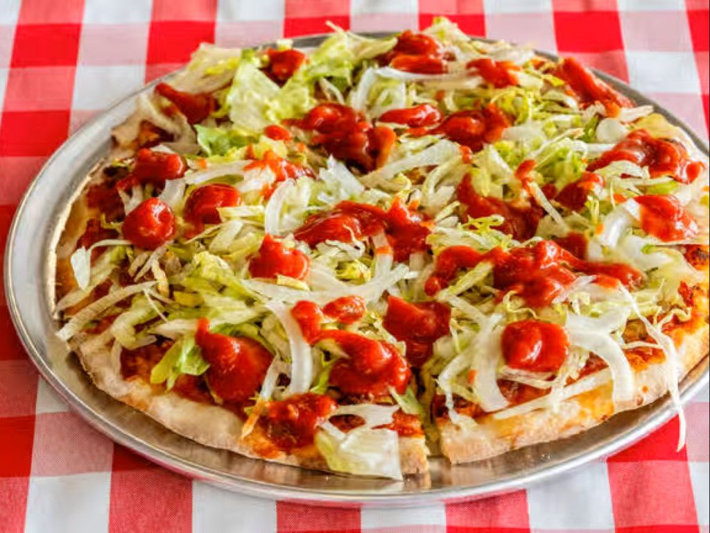 Small 9" Taco Pizza