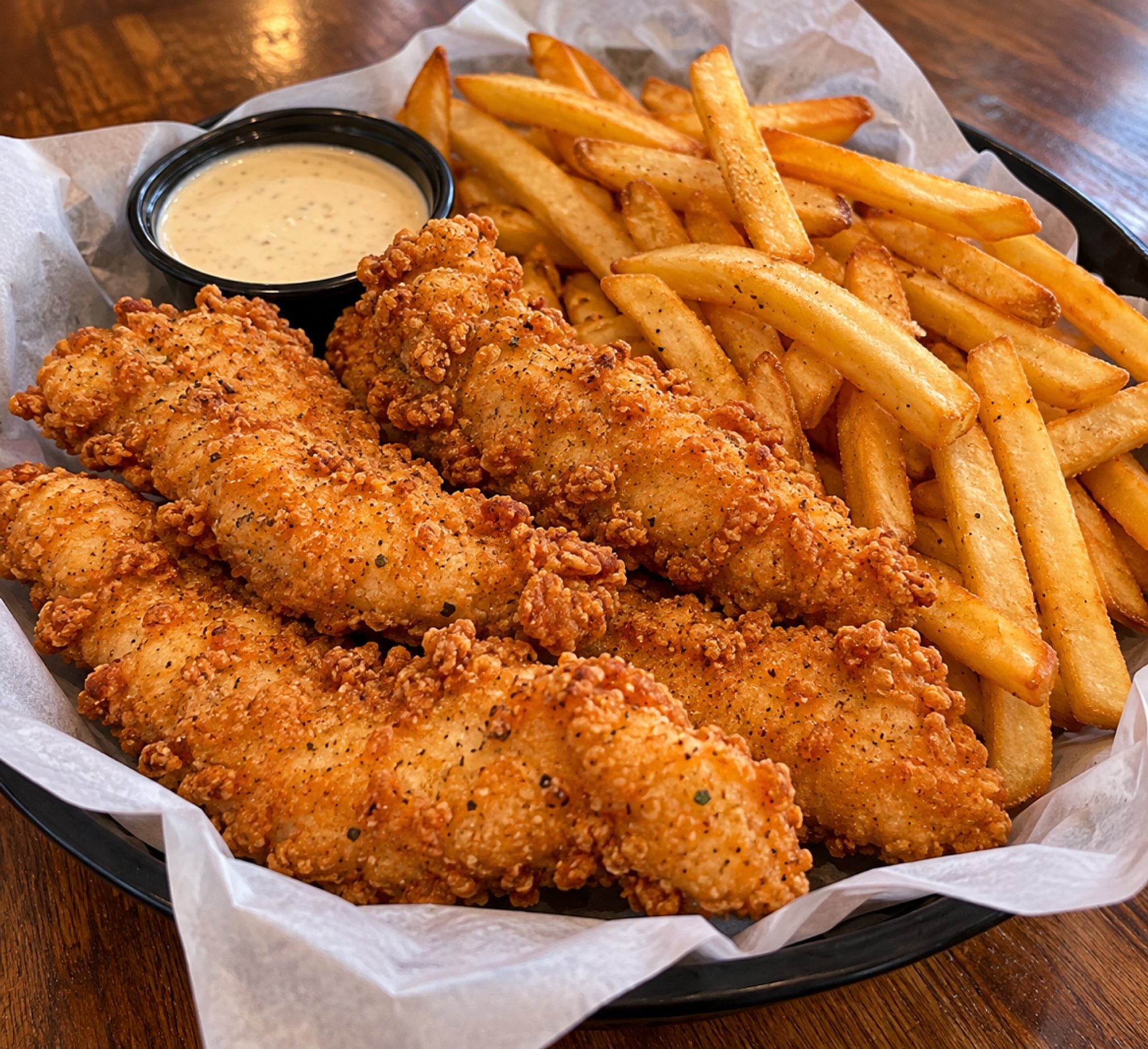 Chicken Tenders and Fries