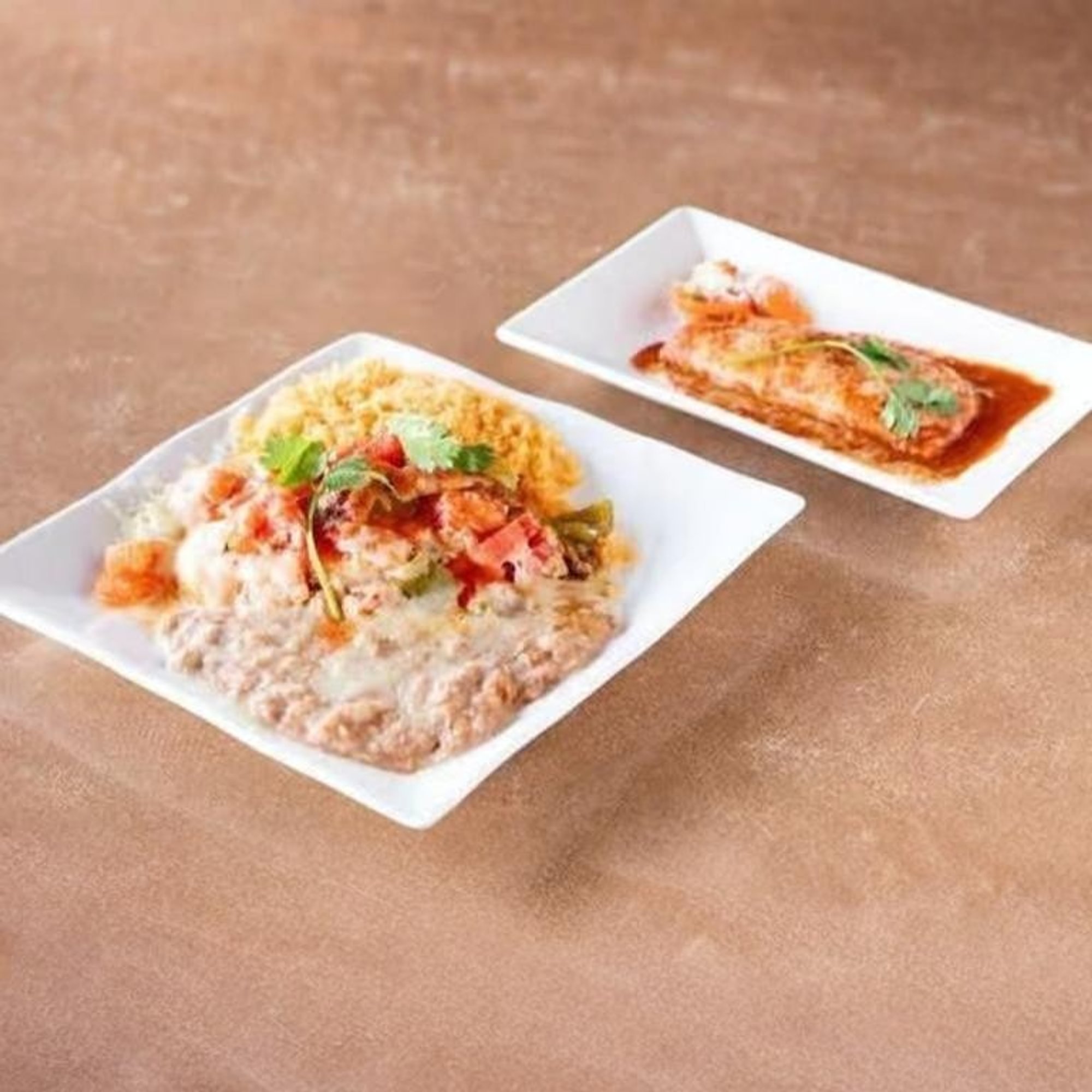 #13-One Enchilada and Chile Relleno