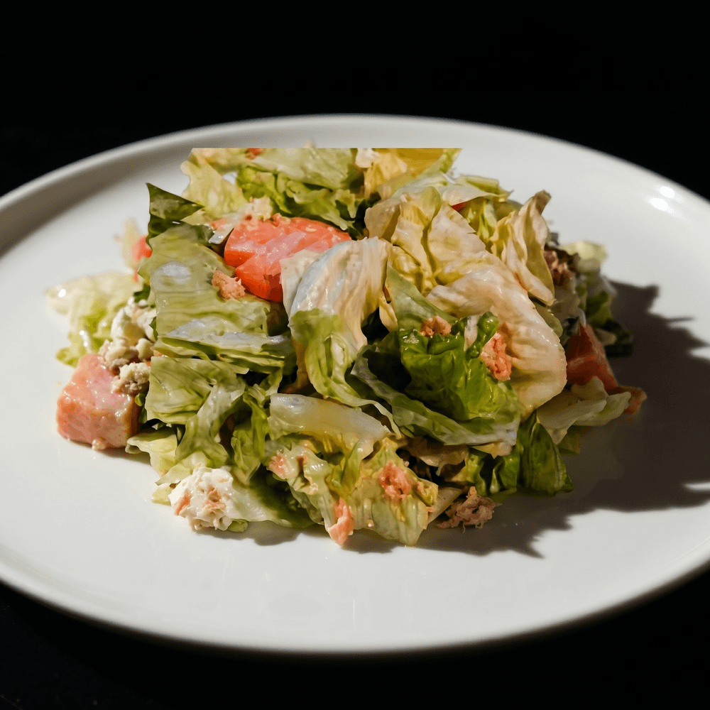 Garden Salad with Ginger Dressing