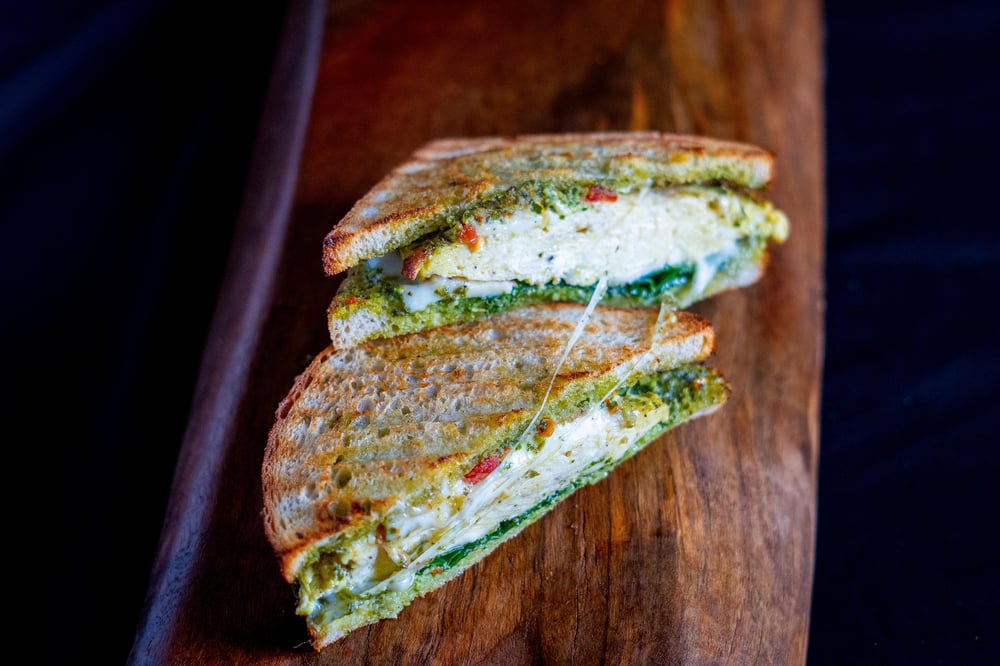 Pesto and Egg