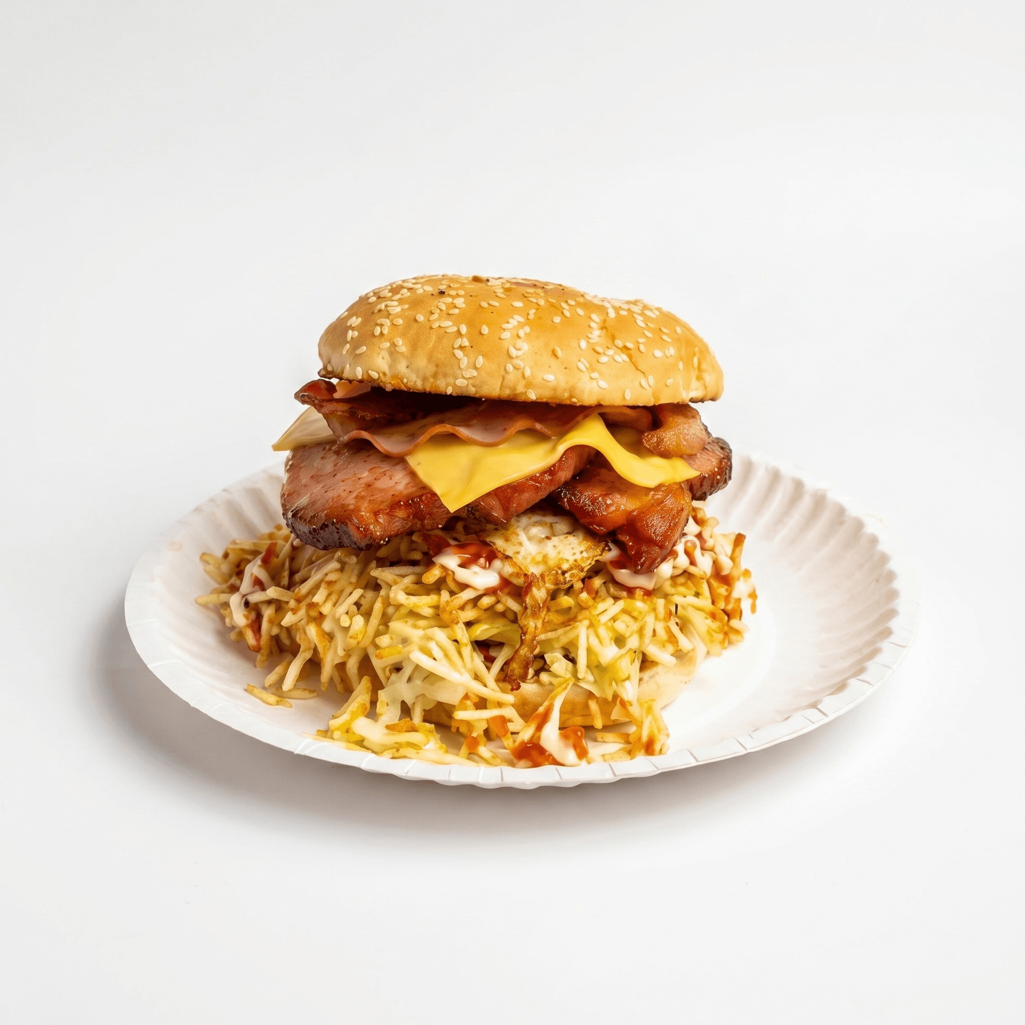 Pork Chop Burger / Hamburguesa de Chuleta
