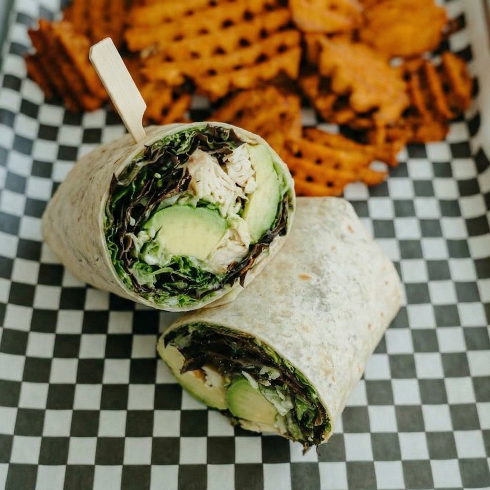 Pesto Chicken Wrap