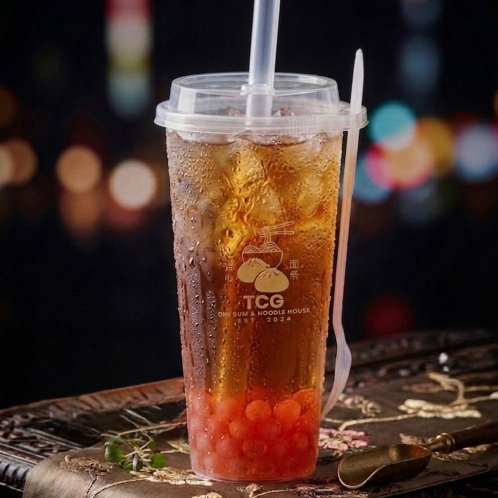 Premium Iced Tea with Bursting Boba