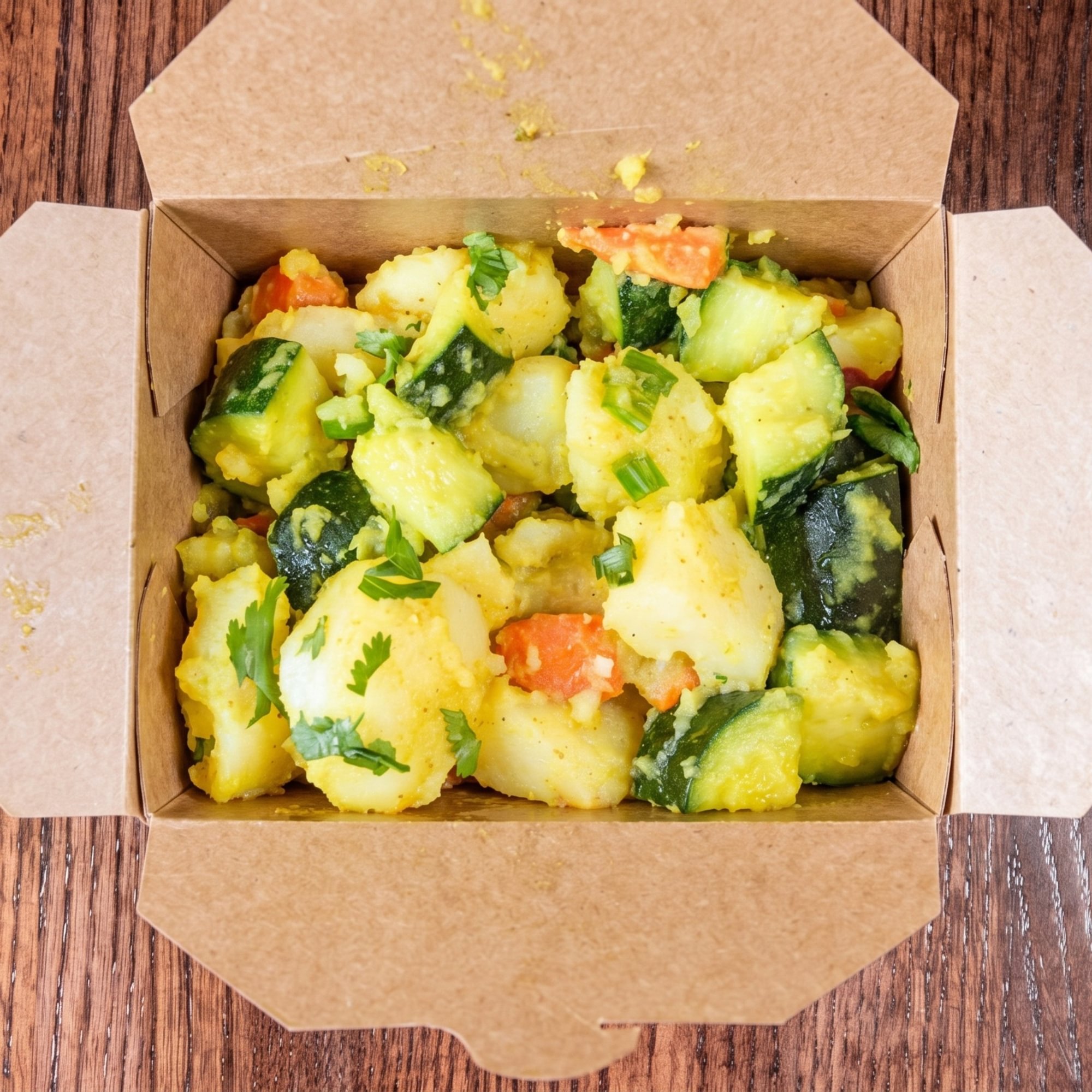Lettuce Wrap Potato Salad