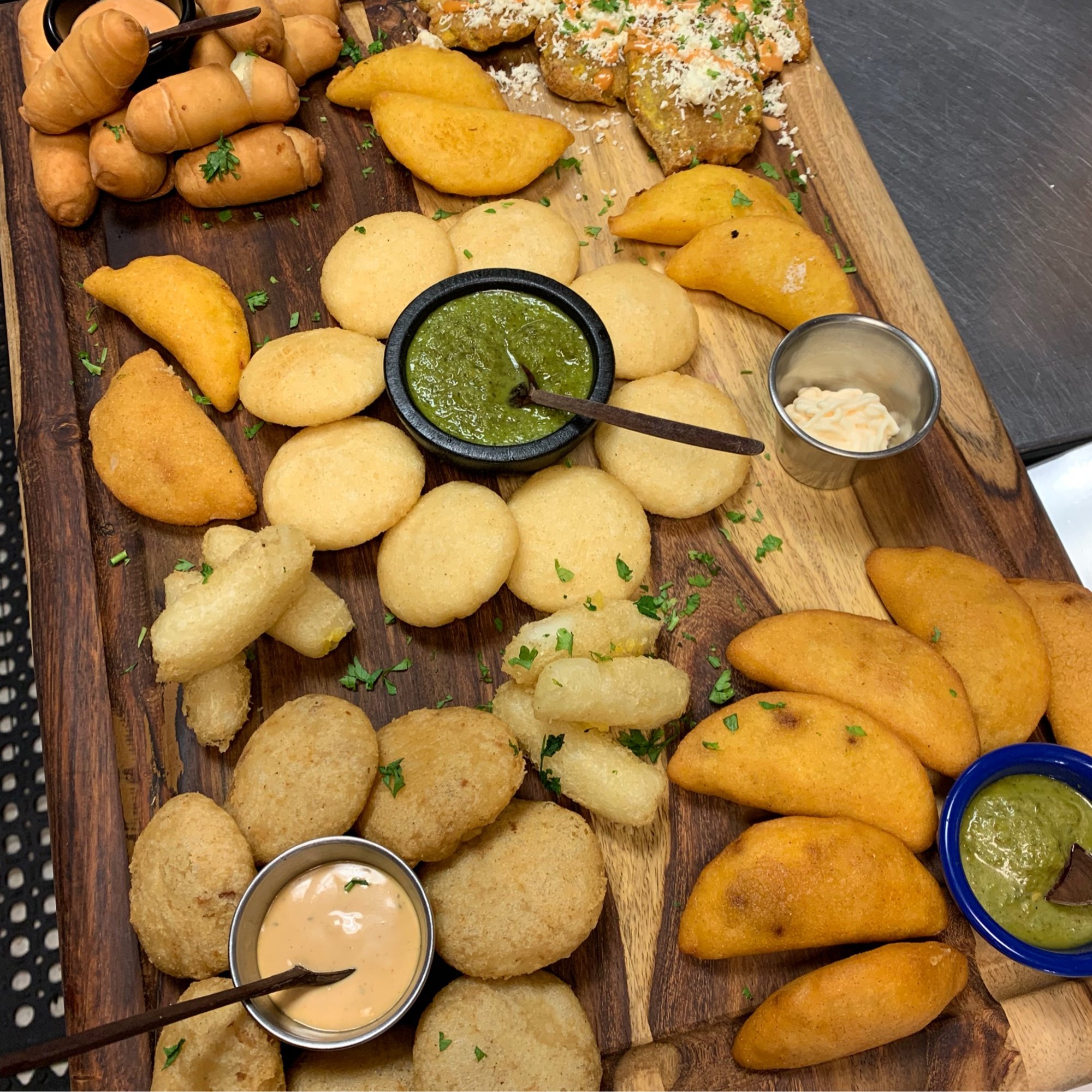 Arepa Sampler Plater x 2