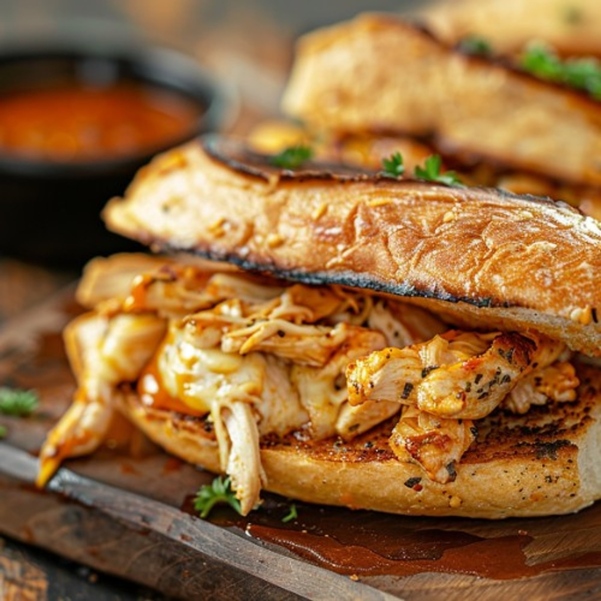 Grilled Chicken Hot Sub (Small)