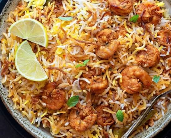Shrimp Biryani