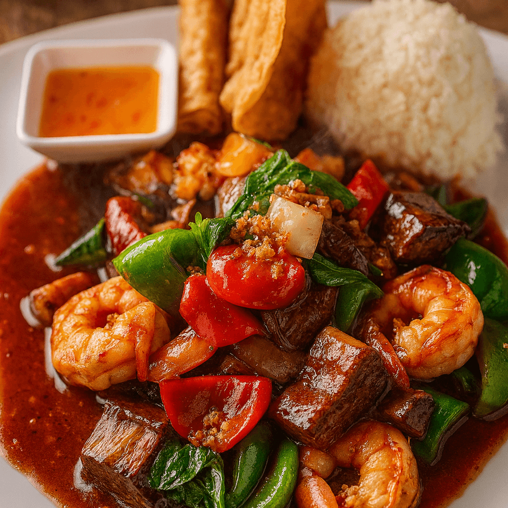 Sc - eggplant with thai basil