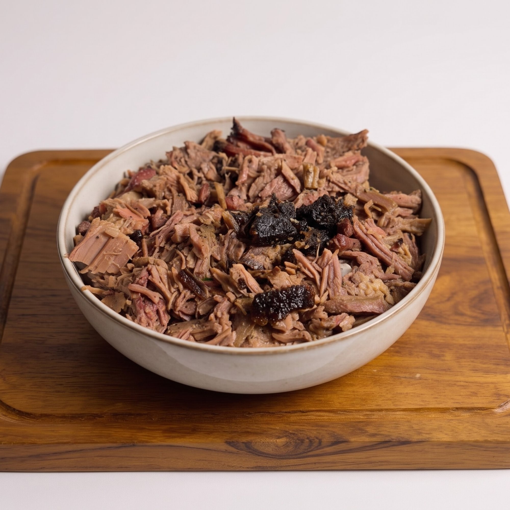Smoked Brisket Over Rice Bowl